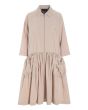 Fukkura poplin oversized dress