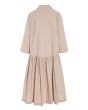 Fukkura poplin oversized dress