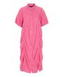 Airy linen shirt dress