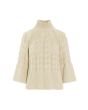 Kareshi cable-knit blouse
