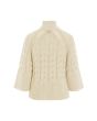 Kareshi cable-knit blouse