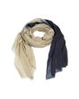 Dip dye scarf