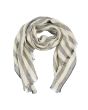 Changeant stripe scarf