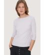Globe rib blouse