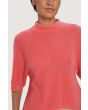 Cloud cashmere turtleneck blouse