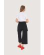 Fukkura poplin culotte pants