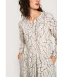 Craquelure dress