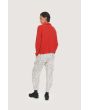 Gamine knit turtleneck pullover