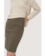 Gamine knit blouse