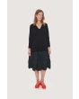 Saku blouse with v-neck