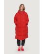 Feather down oversize coat