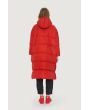 Feather down oversize coat
