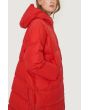 Feather down oversize coat