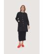 Nami crepe narrow skirt
