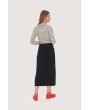 Nami crepe narrow skirt