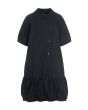 Fukkura poplin shirt dress