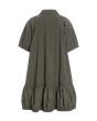 Fukkura poplin shirt dress