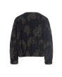 Embroidered leaf jacket