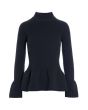 Saku rib-knit blouse