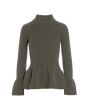 Saku rib-knit blouse