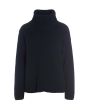 Gamine knit turtleneck pullover