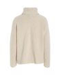 Gamine knit turtleneck pullover