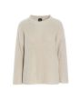 Gamine knit blouse