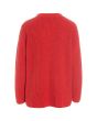 Gamine knit blouse