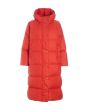 Feather down oversize coat