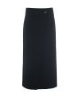 Nami crepe narrow skirt