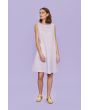 Airy linen sleeveless dress