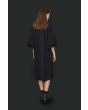 Sakura stretch flounce dress