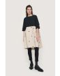 Changeant stretch narrow pants