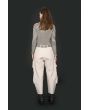 Bloom rib-knit blouse