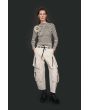 Bloom rib-knit blouse