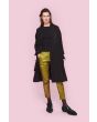 Changeant stretch narrow pants