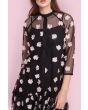 Blossom mesh dress
