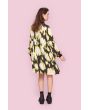 Iki FSC dress with rib detail