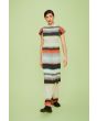 Liquorice stripe dress