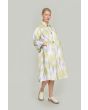 Ikat tulip coat