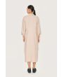 Lazy linen shirt dress