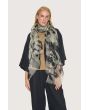 Shadow print scarf