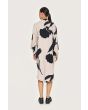 Shadow blossom shirt dress
