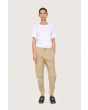 Senmei trousers with pleats