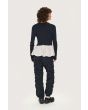 Saku blouse with ruffle