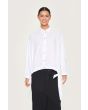 Core cotton shirt with drawstring