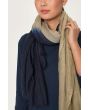 Dip dye scarf