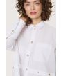 Core cotton oversized shirt