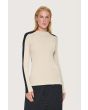 Saku two-tone blouse
