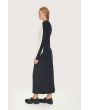 Saku two-tone blouse